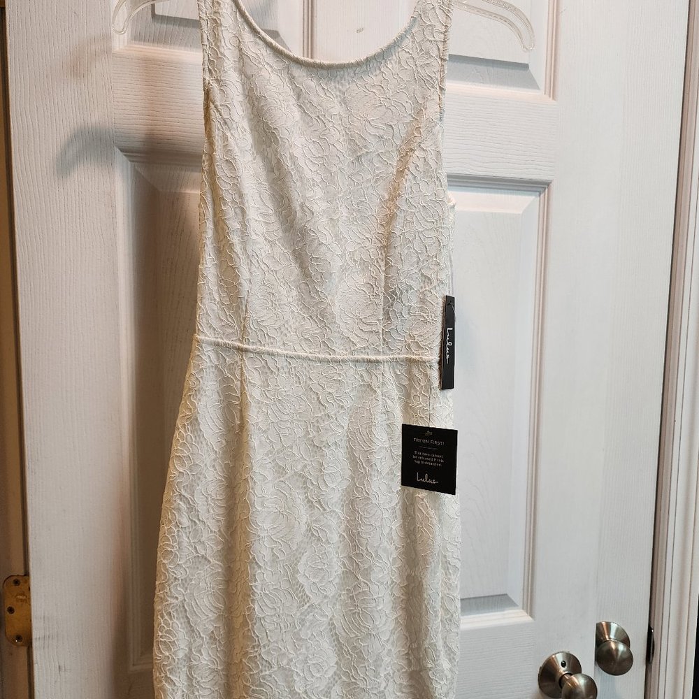 White Lace Dress